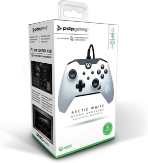 PDP Wired Controller - Artic White (Xbox X|S, Xbox One, PC)