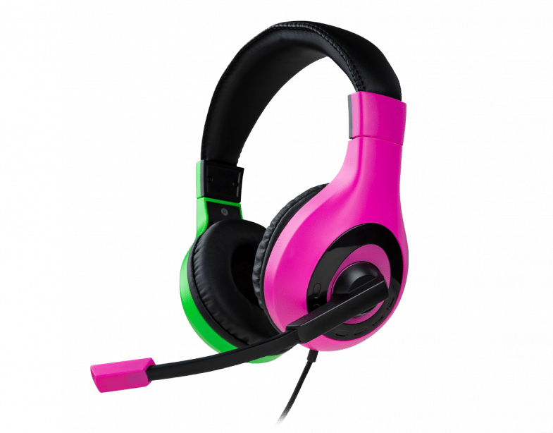 Nacon Wired Stereo Headset - Pink and Green