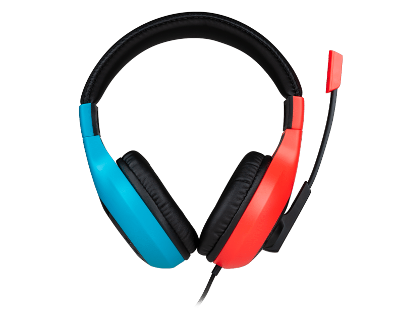 Nacon Wired Stereo Headset - Red and Blue