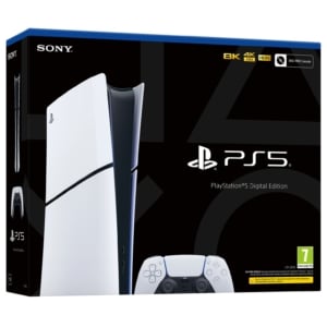 Sony PlayStation 5 Digital Edition Console Box View