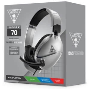Turtle Beach Recon 70 Wired Gaming Headset - Silver