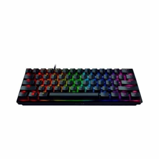Razer Huntsman Mini - Clicky Optical Switch Purple 60% RGB Gaming Keyboard