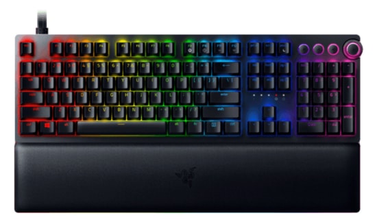 Razer Huntsman V2 - Purple Clicky Optical Switches Gaming Keyboard