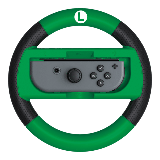 HORI Mario Kart 8 Deluxe Racing Wheel (Luigi) for Nintendo Switch