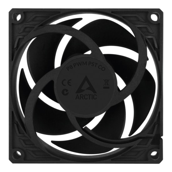 Arctic P8 PWM PST CO 80mm Case Fan for Continuous Operation
