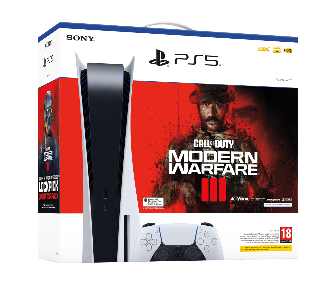 SONY PlayStation 5 Console + Call of Duty Modern Warfare III Bundle