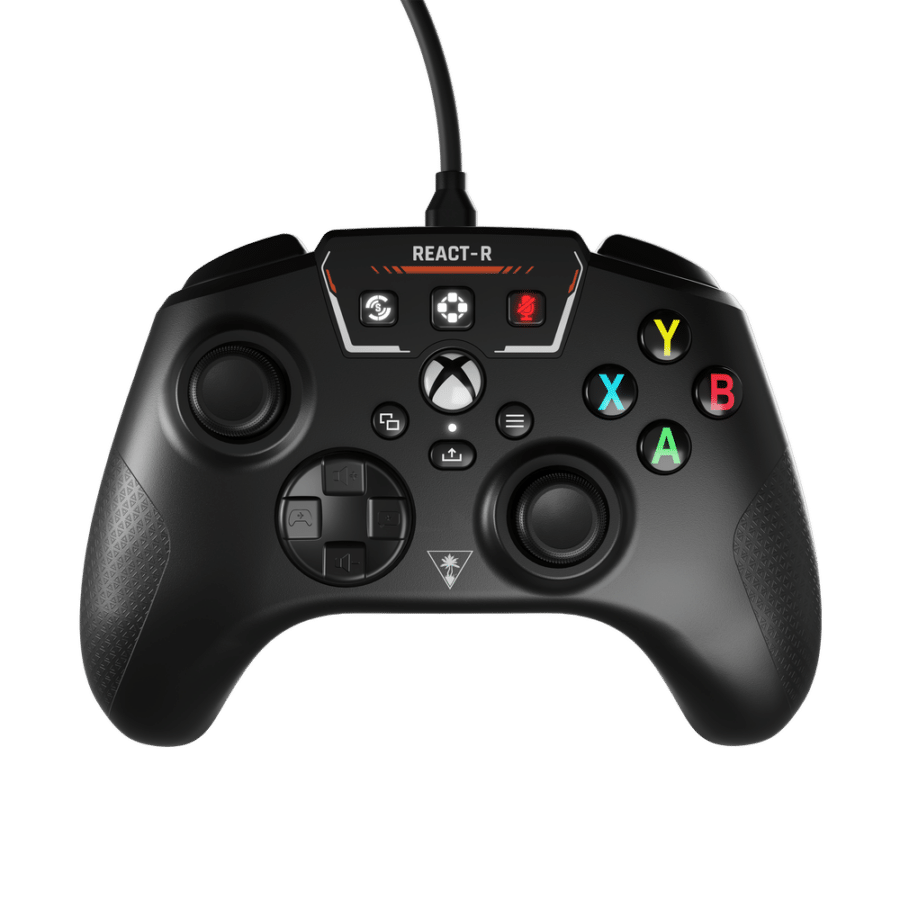 Turtle Beach REACT-R Wired Controller - Black (Xbox X|S, Xbox One, PC)