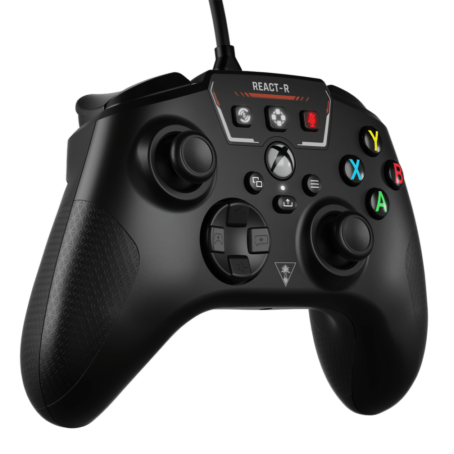 Turtle Beach REACT-R Wired Controller - Black (Xbox X|S, Xbox One, PC)