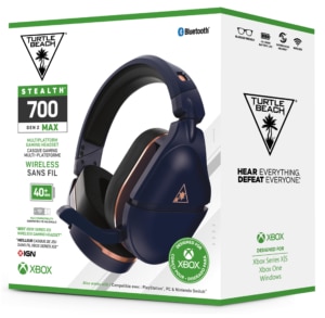 Turtle Beach Stealth 700 Gen 2 Max Cobalt Blue Wireless Gaming Headset - Designed for Xbox