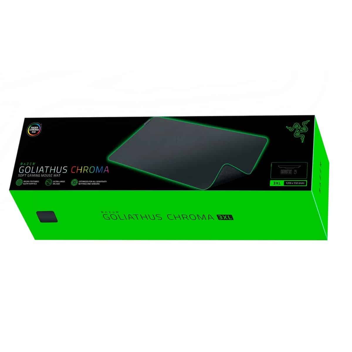 Razer Goliathus Chroma 3XL Gaming Mouse Mat - 1200 x 550 x 3.5 mm