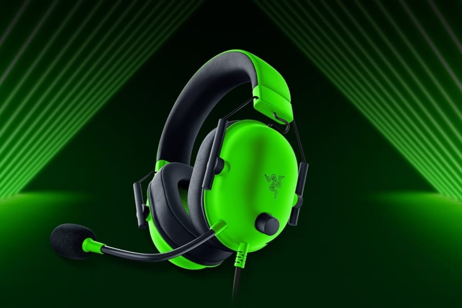 Razer Blackshark V2 X Wired Gaming Headset - Green