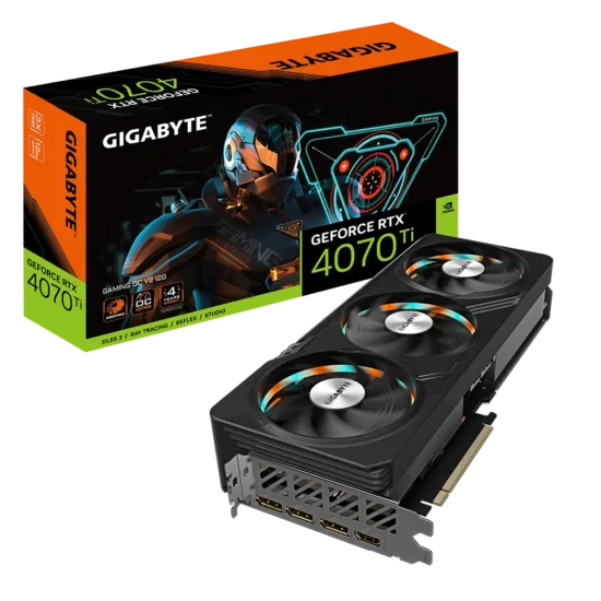 Gigabyte NVIDIA GeForce RTX 4070 Ti GAMING OC V2 12G GDDR6X Graphics Card
