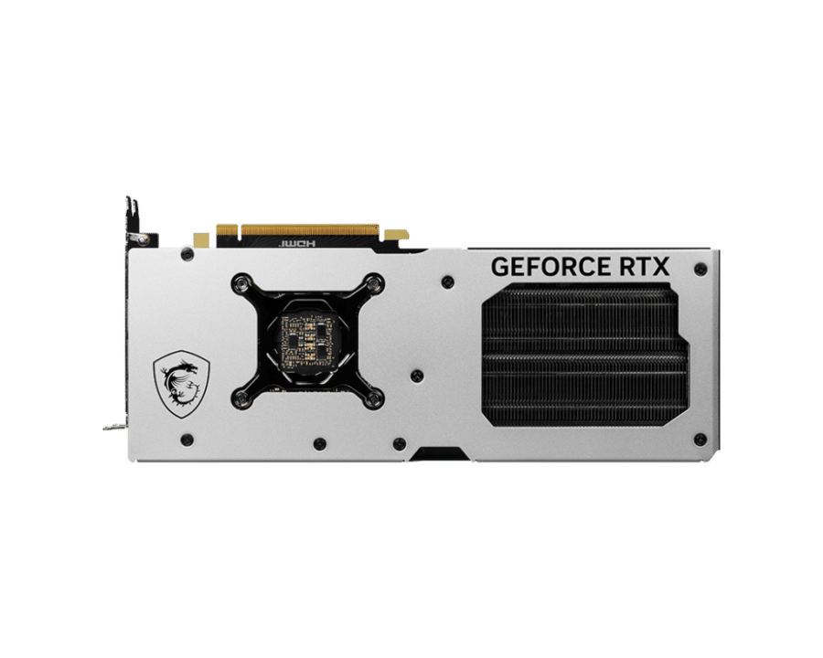 MSI NVIDIA GeForce RTX 4070 Gaming X Slim White 12G GDDR6X Graphics Card