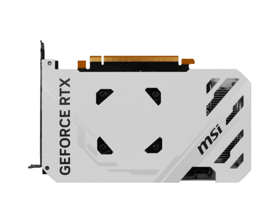 MSI NVIDIA GeForce RTX 4060 VENTUS 2X White OC 8GB GDDR6 Graphics Card