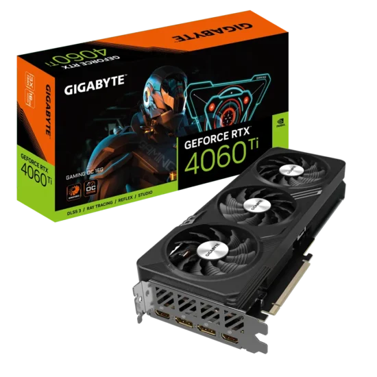Gigabyte NVIDIA GeForce RTX 4060 Ti GAMING OC 16G GDDR6 Graphics Card