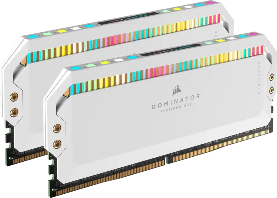 Corsair Dominator Platinum RGB 32GB (2 x 16GB) 5600MHz DDR5 Memory Kit - White