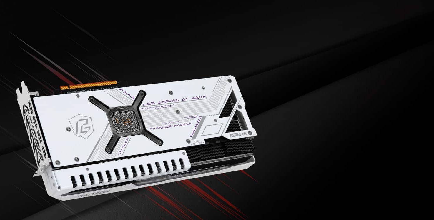 ASRock AMD Radeon RX 7900 XT Phantom Gaming White 20GB OC GDDR6 Graphics Card