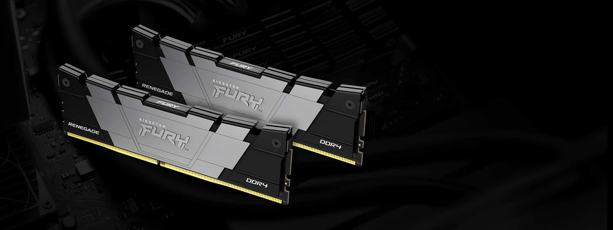 Kingston FURY Renegade 32GB (2 x 16GB) 3600MHz CL16 DDR4 Memory Kit - Black/Grey