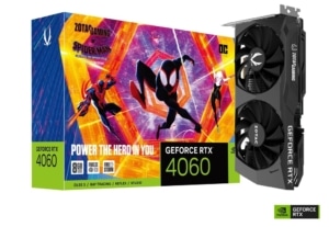 Zotac NVIDIA Geforce RTX 4060 Spider-Man OC 8GB GDDR6 Graphics Card
