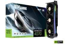 Zotac NVIDIA GeForce RTX 4070 AMP AIRO 12GB GDDR6X Graphics Card