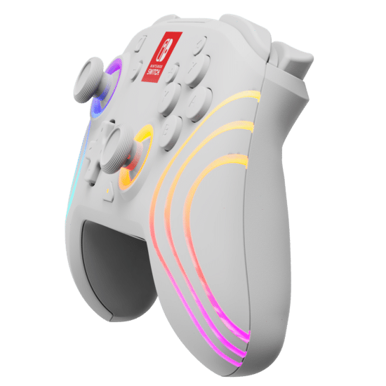 PDP Afterglow Wave Nintendo Switch Wireless Controller Side View