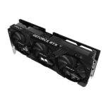 PNY GeForce RTX 4070 Ti 12GB VERTO Triple Fan DLSS 3 Graphic Card Angled View & Top