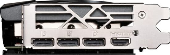 MSI GAMING GeForce RTX 4070 SUPER 12G GAMING X SLIM Ports