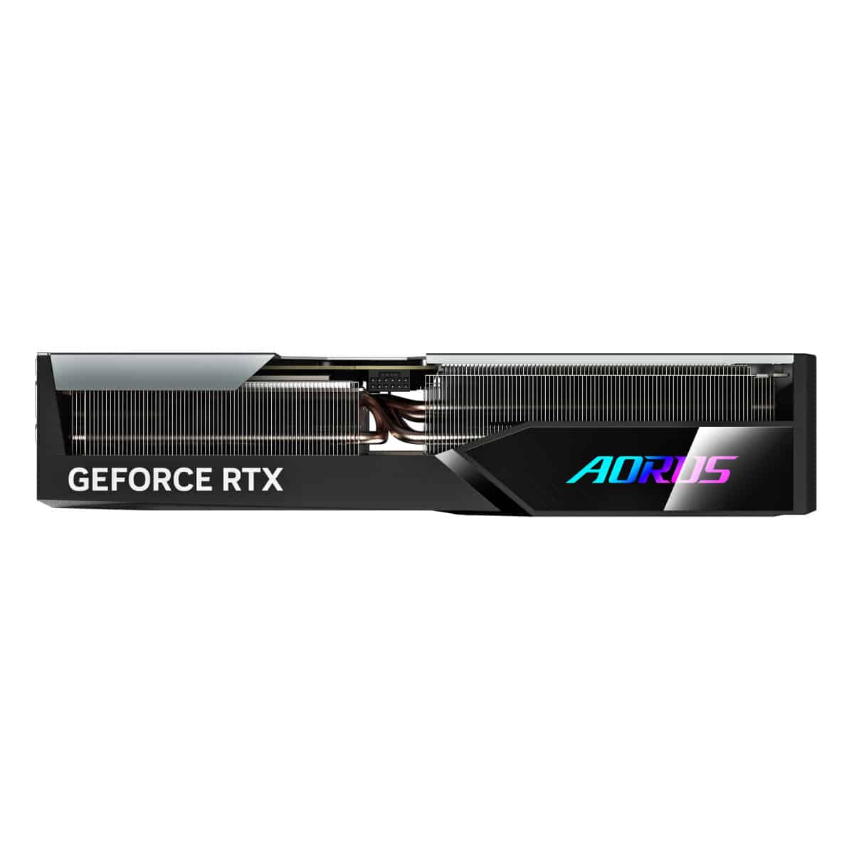 Gigabyte NVIDIA GeForce RTX 4070 Ti SUPER AORUS MASTER 16GB GDDR6X Graphics Card Top View