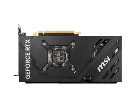 MSI VENTUS GeForce RTX 4070 SUPER VENTUS 2X OC Graphic Card Backplate