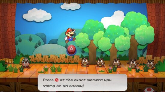 Paper Mario: The Thousand-Year Door Gameplay Screenshot 1