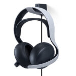 Sony PS5 PULSE Elite Wireless Headset – White Front Hanging View