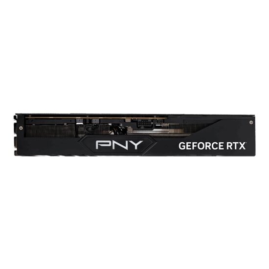 PNY NVIDIA GeForce RTX 4080 SUPER VERTO Triple Fan DLSS 3 OC 16GB GDDR6X Graphics Card Top View Flat