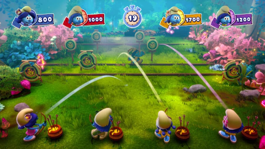 The Smurfs - Village Party Gameplay Screenshot 1