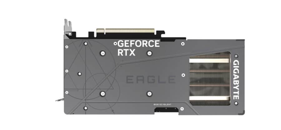 Gigabyte EAGLE GeForce RTX 4070 SUPER EAGLE OC Backplate
