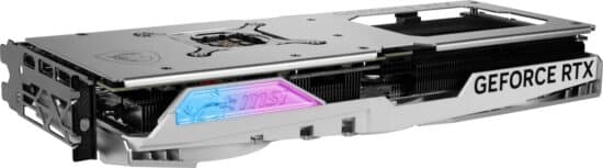 MSI GAMING GeForce RTX 4070 SUPER 12G GAMING X SLIM WHITE NVIDIA 12 GB Graphics Card Top