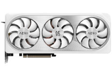 Gigabyte AERO GeForce RTX 4070 SUPER AERO OC Graphics Card Front View