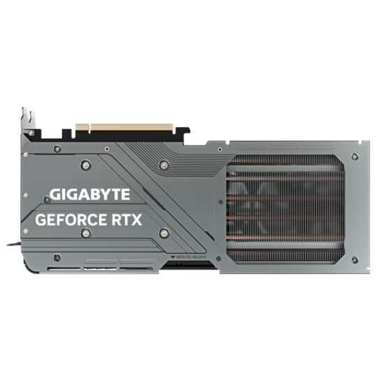 Gigabyte GAMING GeForce RTX 4070 SUPER GAMING OC Graphics Card Backplate