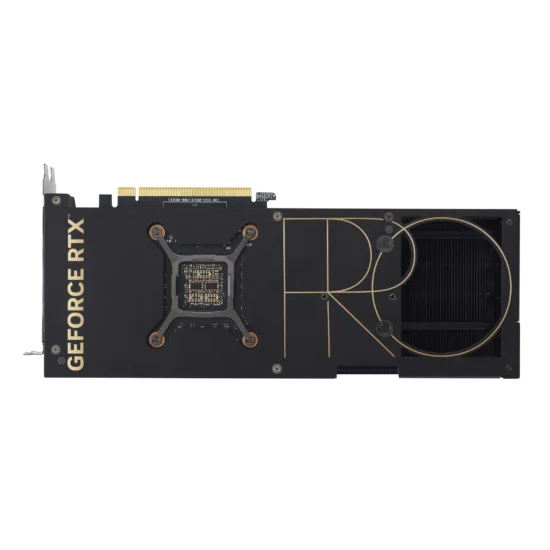 ASUS ProArt NVIDIA RTX 4070 Ti SUPER OC Graphics Card Backplate