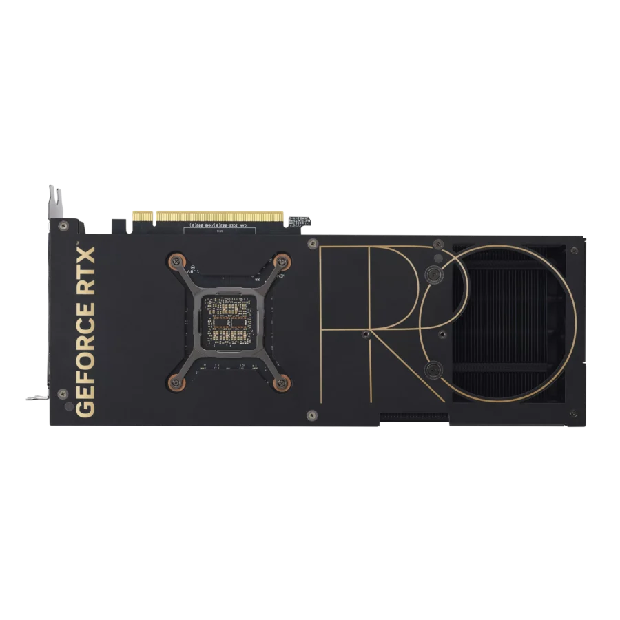 ASUS ProArt NVIDIA RTX 4070 Ti SUPER OC Graphics Card Backplate
