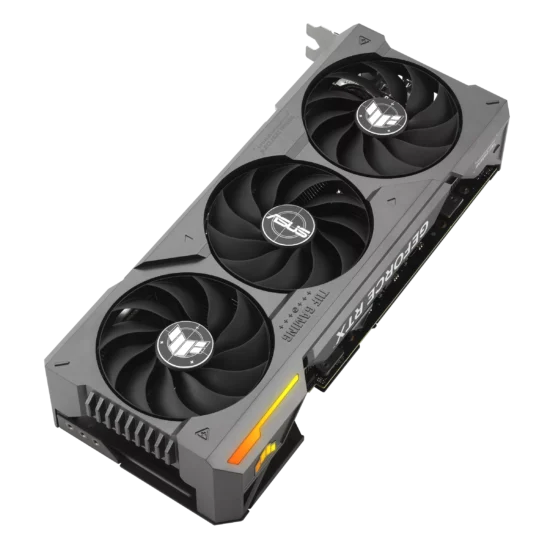 ASUS TUF GAMING NVIDIA RTX 4070 Ti SUPER OC Graphics Card Side View