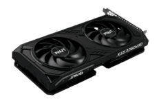 Palit NVIDIA RTX 4070 SUPER DUAL Graphics Card Angled View
