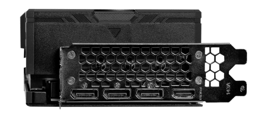 Palit NVIDIA RTX 4080 SUPER JetStream OC Graphics Card Ports
