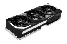 Palit NVIDIA RTX 4070 Ti SUPER GamingPro OC Graphics Card Angled View & Rear
