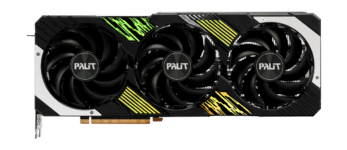 Palit NVIDIA RTX 4070 Ti SUPER GamingPro OC Graphics Card Coloured Front View