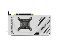 MSI GeForce NVIDIA RTX 4070 SUPER VENTUS 2X 12GB OC White GDDR6X Graphics Card Backplate