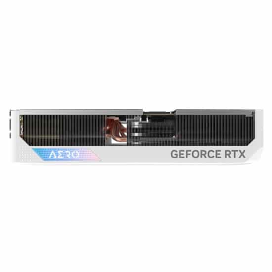 Gigabyte NVIDIA GeForce RTX 4080 SUPER AERO OC 16GB GDDR6X Graphics Card Top View