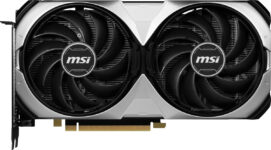MSI NVIDIA VENTUS GeForce RTX 4070 Ti SUPER VENTUS 2X OC 16GB GDDR6X Graphics Card Front View
