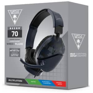Turtle Beach - Recon 70 Green Wired Gaming Headset - Camo Blue Box