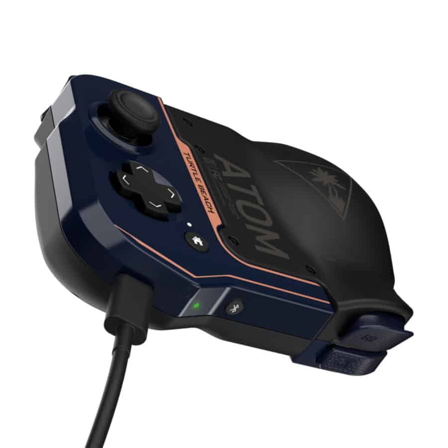 Turtle Beach Atom - iPhone Edition - IOS Cobalt Blue Compact View & Charging Port