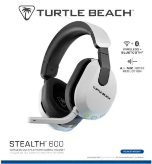 Turtle Beach Stealth 600 Gen3 PS Multiplatform Wireless Gaming Headset - White Box